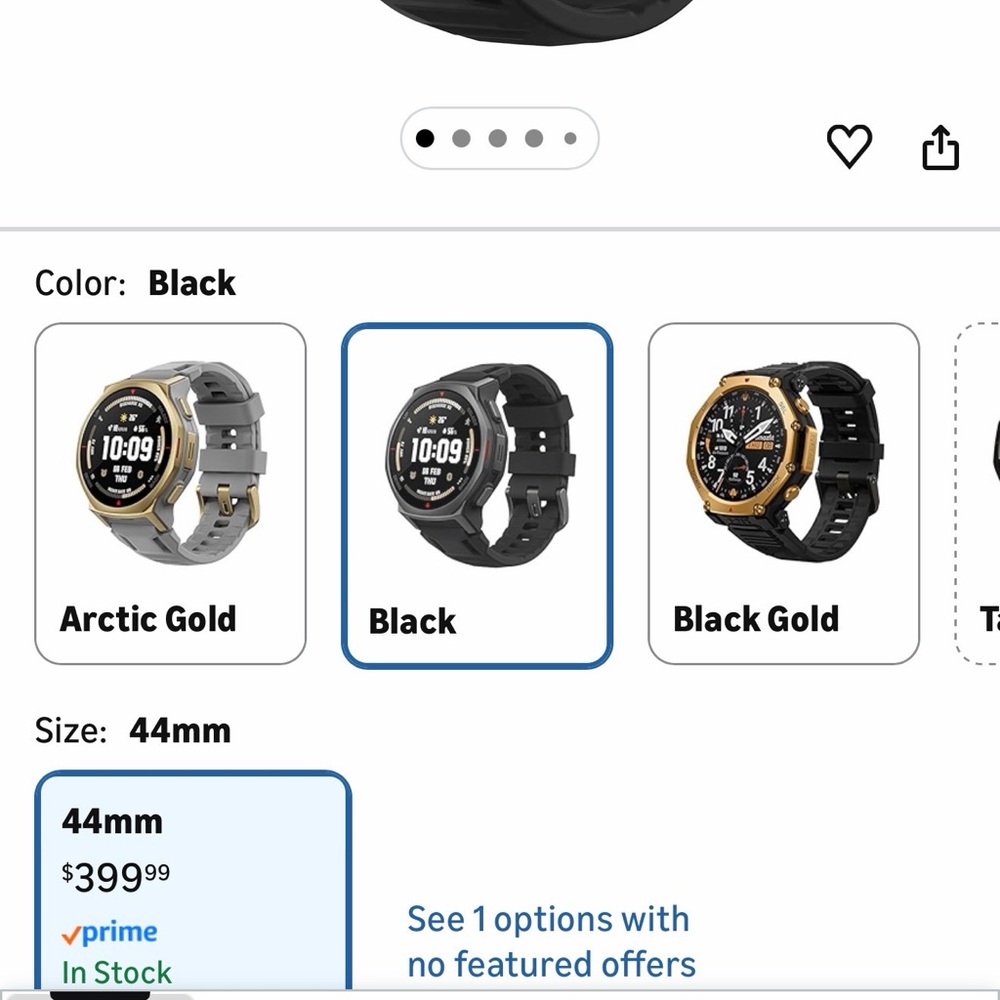 Amazfit T-Rex 2 Outdoor Smart Black Watch - Picture 14 of 14